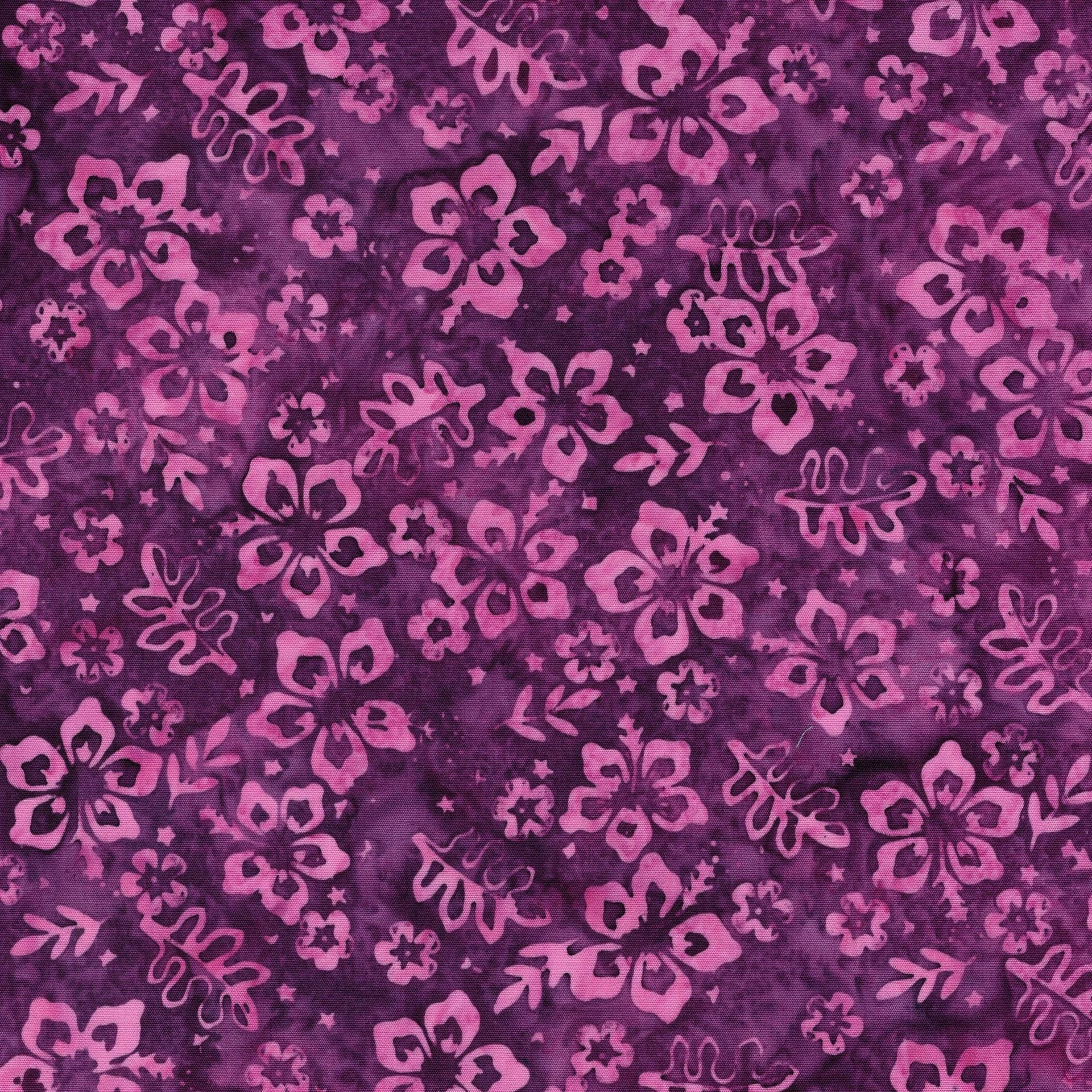 South Hampton 2.5" Strip Pack, Island Batik, 2.5" Precut Blue Pink Purple Batik Jelly Roll Fabric Strips