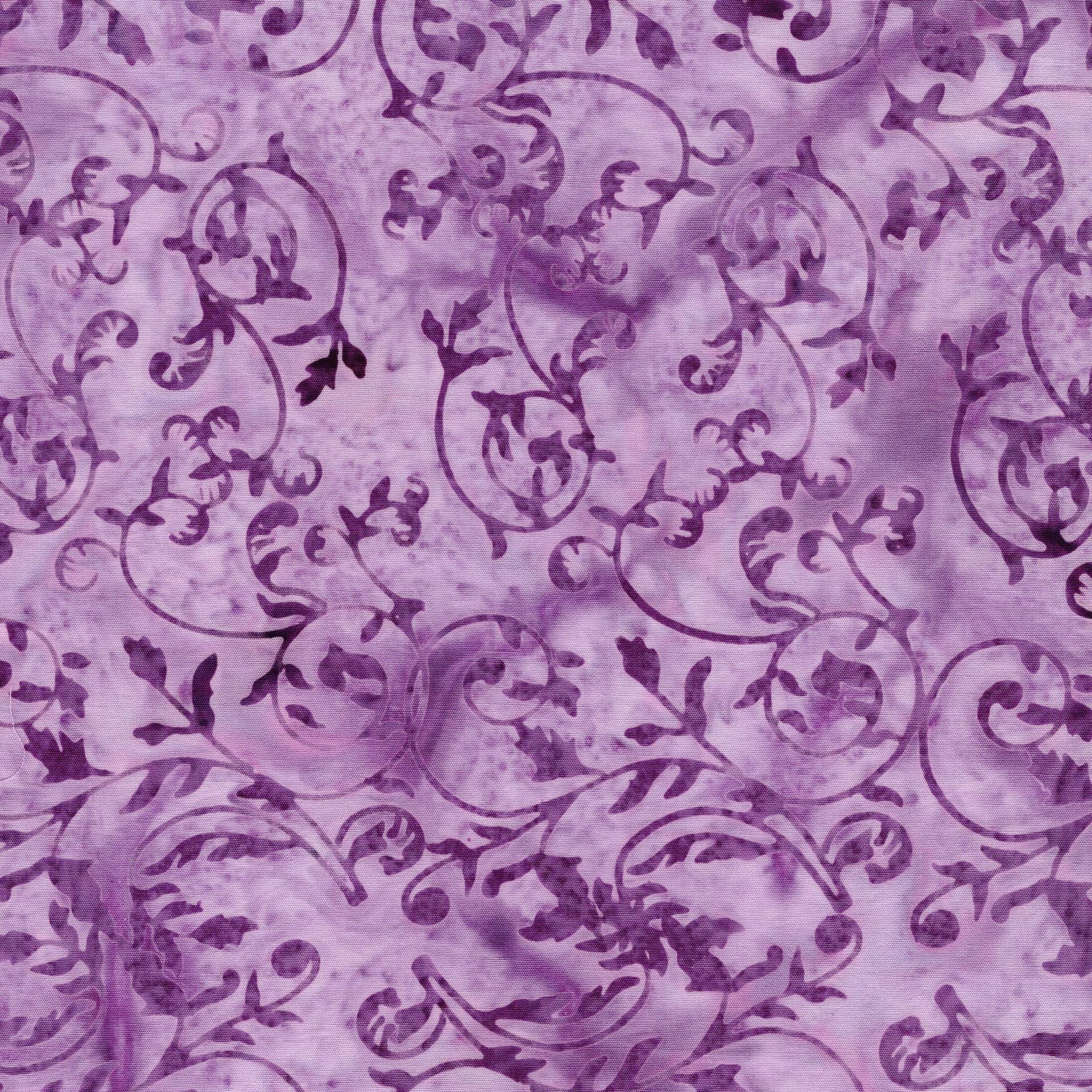 South Hampton 2.5" Strip Pack, Island Batik, 2.5" Precut Blue Pink Purple Batik Jelly Roll Fabric Strips