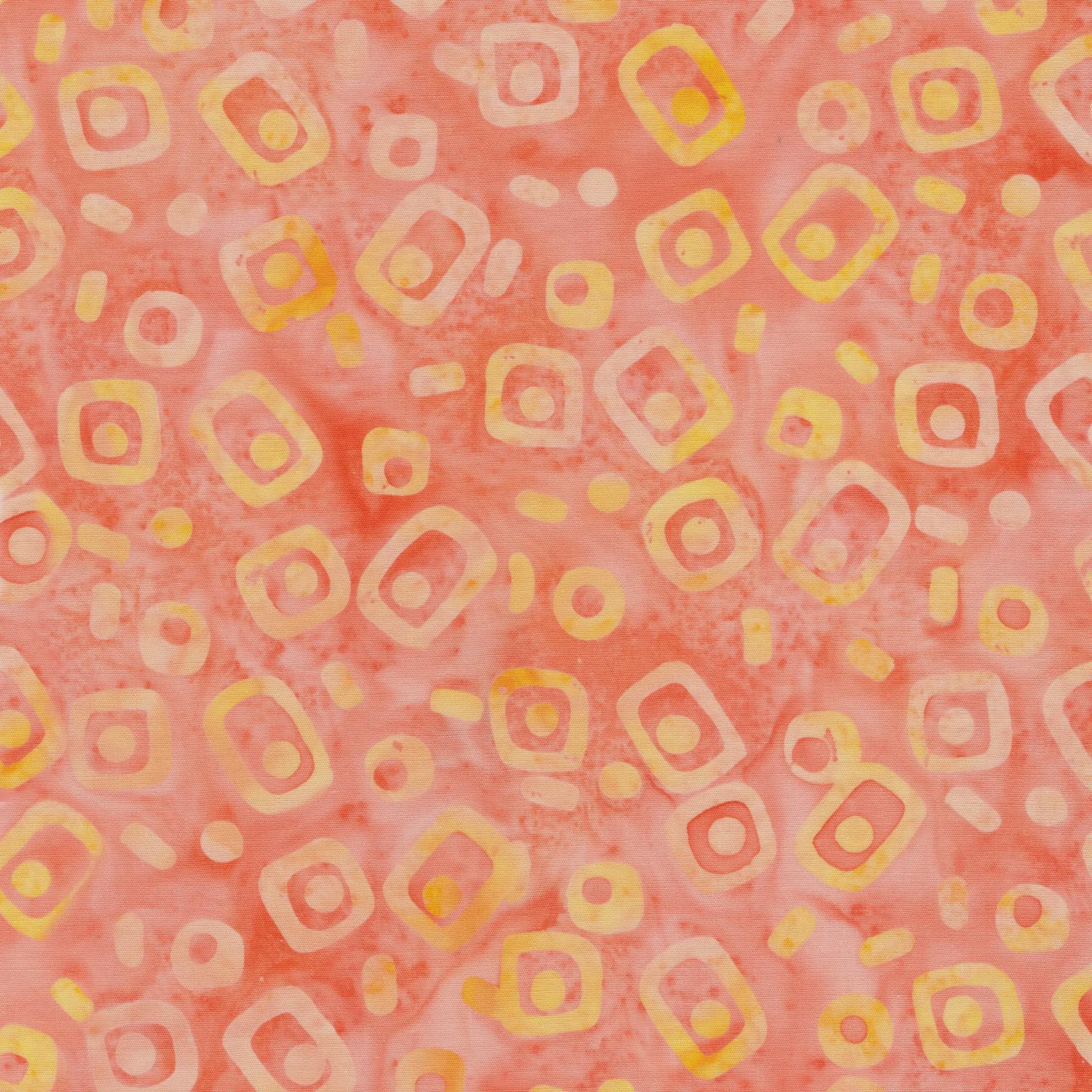 Groovy 10" Stack, Island Batik, Precut 10" Blue Yellow Red Orange Teal Batik Layer Cake Fabric Squares