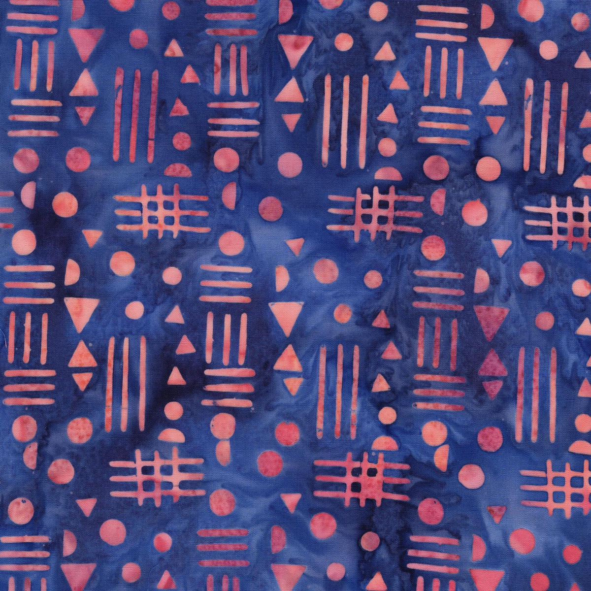 Groovy 10" Stack, Island Batik, Precut 10" Blue Yellow Red Orange Teal Batik Layer Cake Fabric Squares