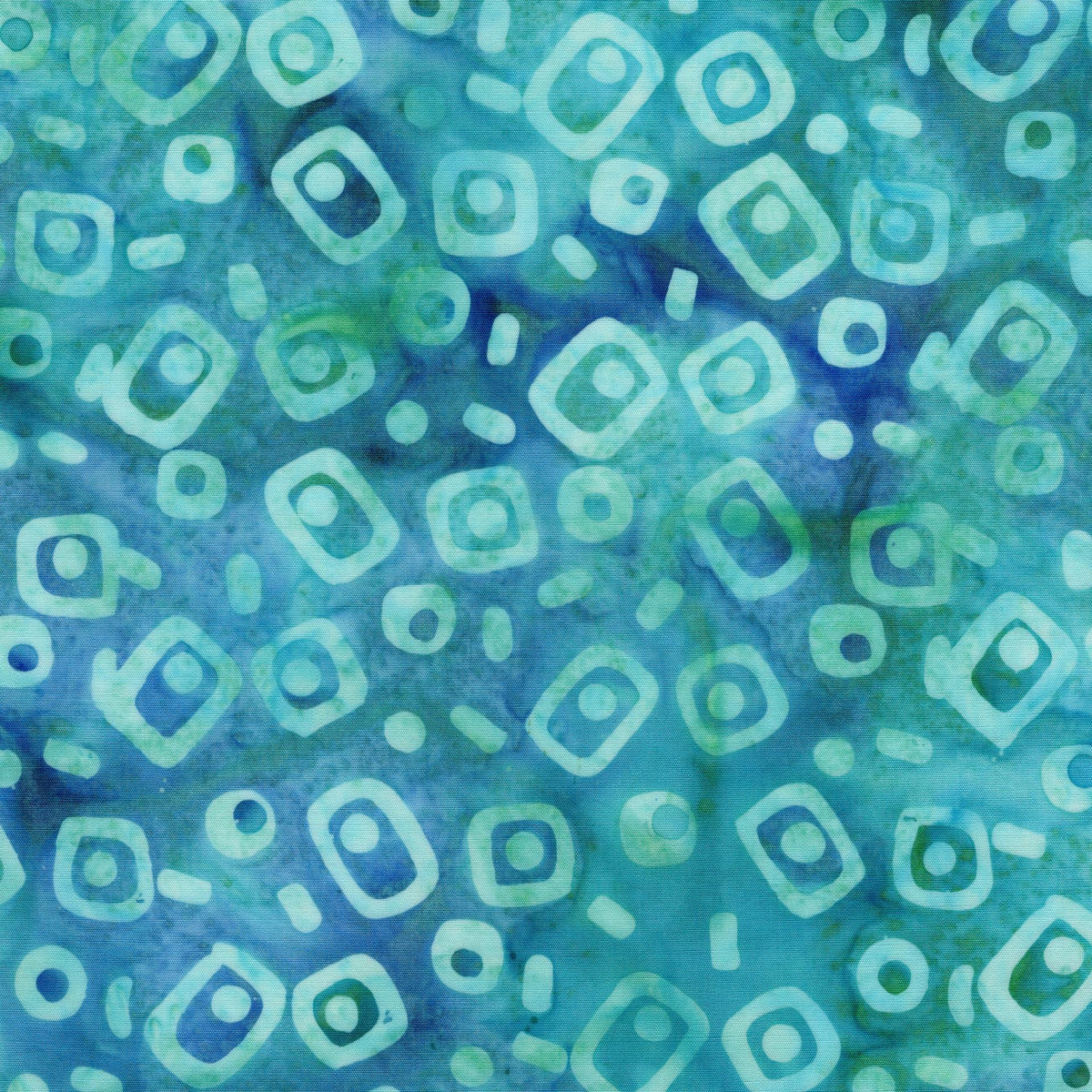 Groovy 10" Stack, Island Batik, Precut 10" Blue Yellow Red Orange Teal Batik Layer Cake Fabric Squares
