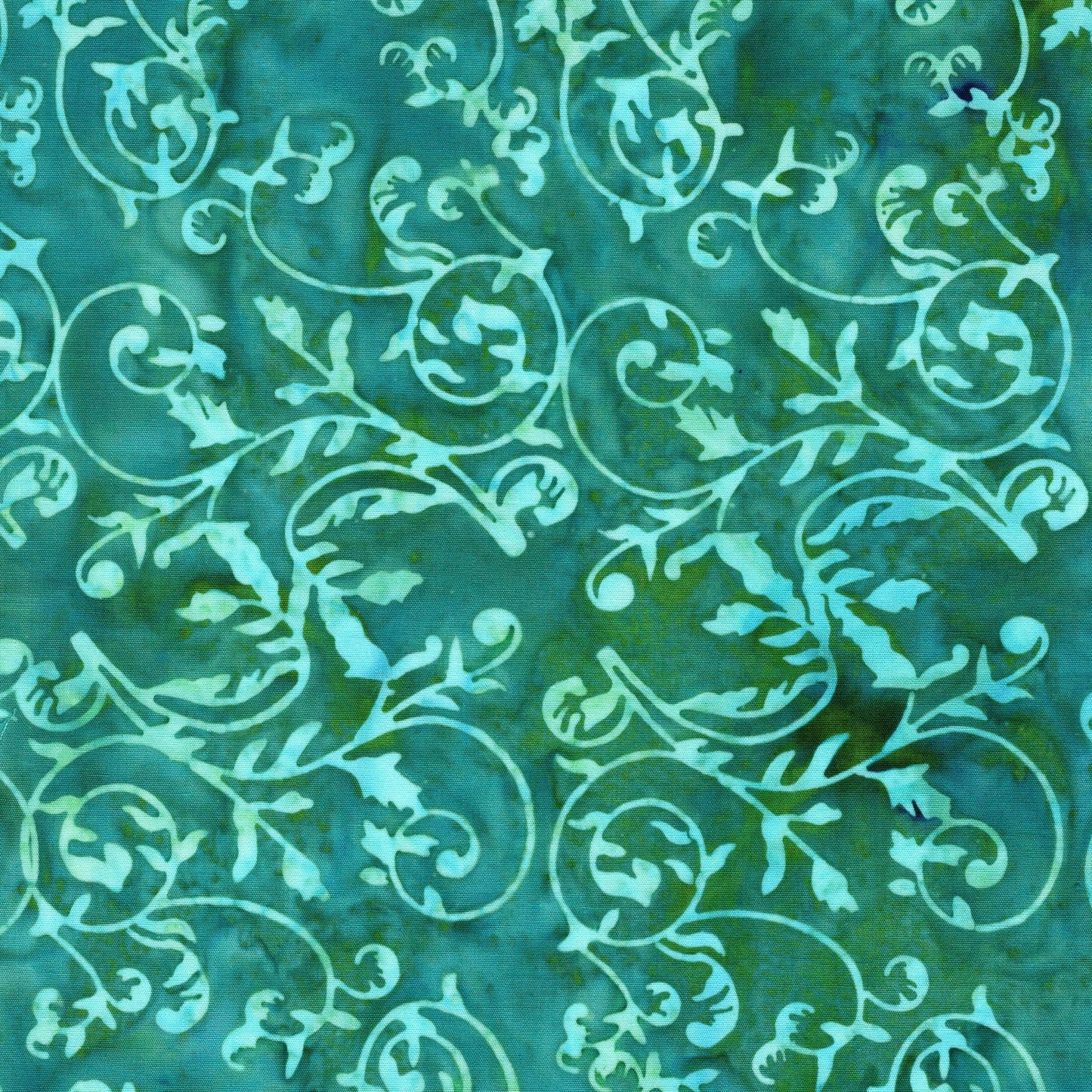South Hampton 5" Stamp, Island Batik, 5" Precut Blue Green Pink Purple Floral Batik Fabric Charm Pack Quilt Squares
