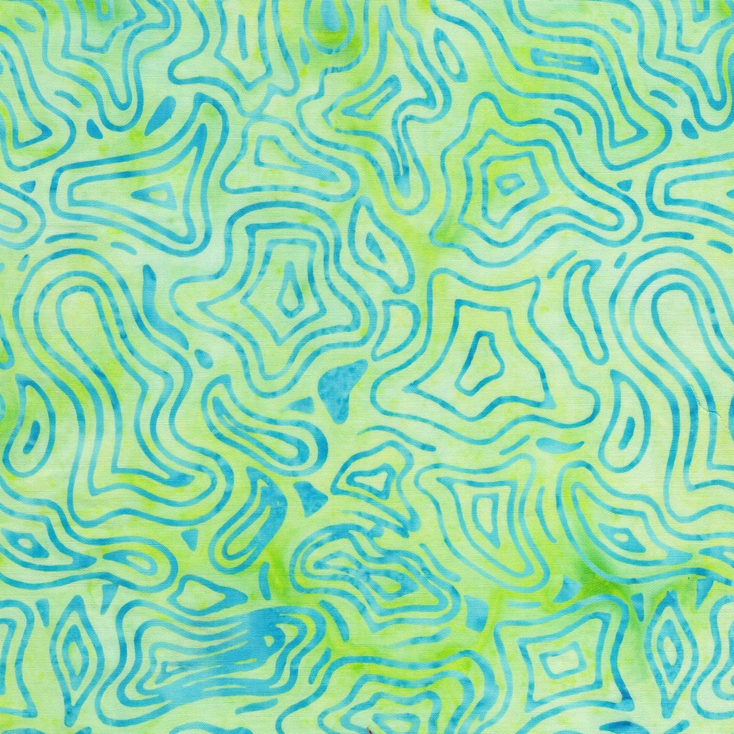 Prism Play 5" Stamp, Island Batik, 5" Precut Pink Purple Green Blue Geometric Batik Fabric Charm Pack Quilt Squares
