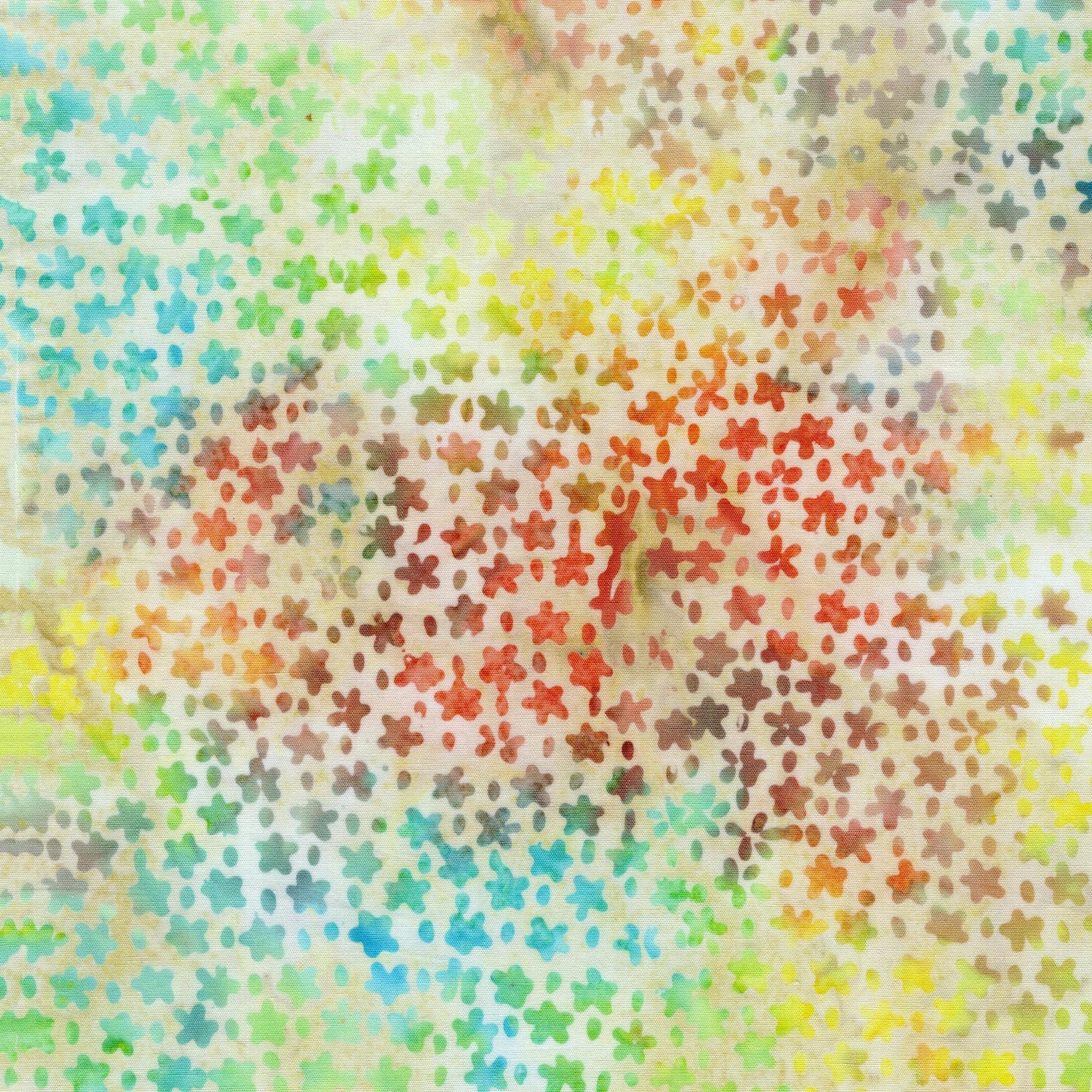 Groovy 5" Stamp, Island Batik, 5" Precut Coral Blue Teal Batik Fabric Charm Pack Quilt Squares