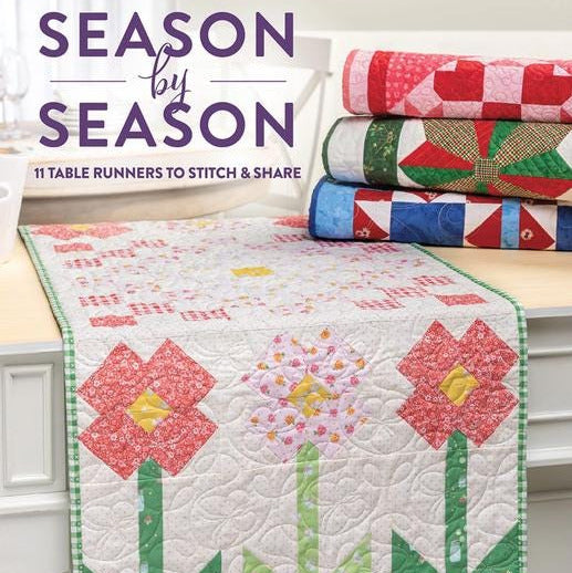 Season by Season Table Quilts Pattern Book, Annie's Quilting 1415441, Holiday Seasonal Table Runners Pattern Book, 11 Quilt Design Patterns