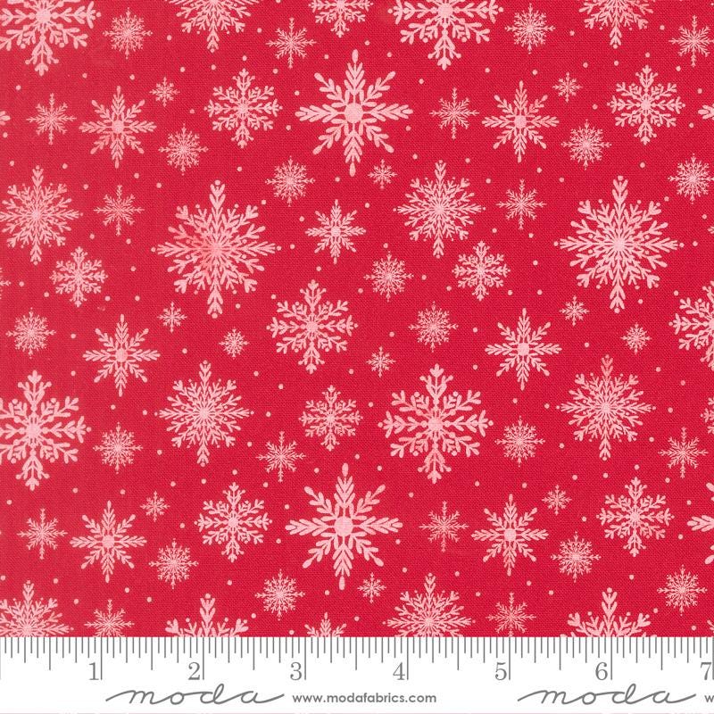 Merrily on High 5" Charm Pack, Moda 43210PP, 5" Precut Red Green Pink Christmas Xmas Charm Pack Fabric Squares, Sweetfire Road