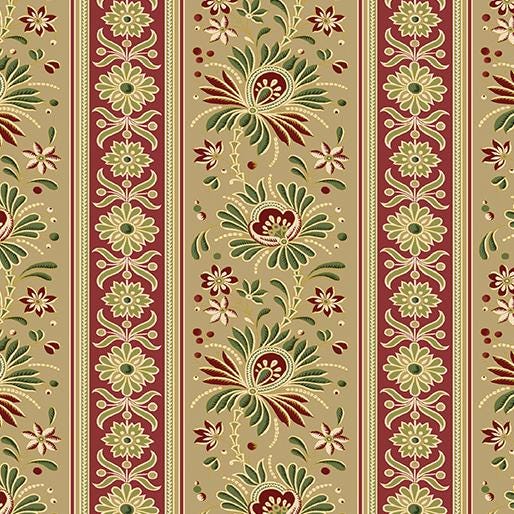 Christmas At Home 10" Squares, Benartex CAH10PK, 10" Precut Christmas Xmas Layer Cake Fabric Squares, April Cornell