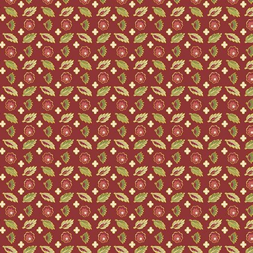 Christmas At Home 10" Squares, Benartex CAH10PK, 10" Precut Christmas Xmas Layer Cake Fabric Squares, April Cornell