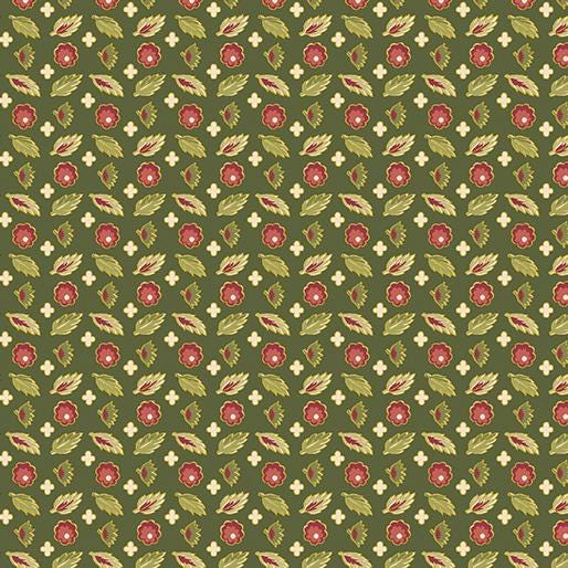 Christmas At Home 10" Squares, Benartex CAH10PK, 10" Precut Christmas Xmas Layer Cake Fabric Squares, April Cornell
