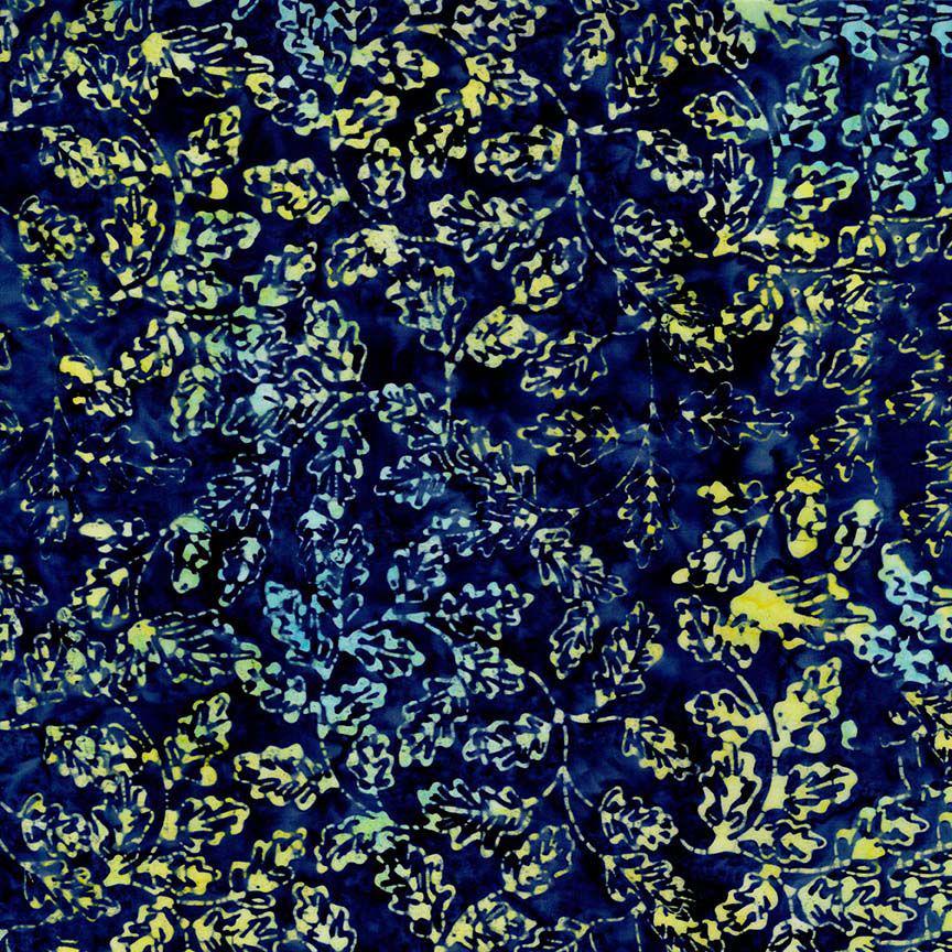 Tonga Radiant Meadow Batik 5" Squares, Timeless Treasures Treat-Mini42 Radiant, 5" Precut Blue Yellow Green Batik Charm Pack Squares