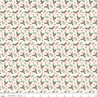 Evergreen Wishes 5" Stacker, Riley Blake 5-17810-42, 5" Precut Mint Green Red Black Cream Christmas Fabric Squares, Traci Reed, Riley Blake