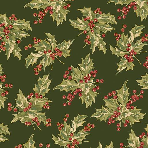 Christmas At Home 10" Squares, Benartex CAH10PK, 10" Precut Christmas Xmas Layer Cake Fabric Squares, April Cornell