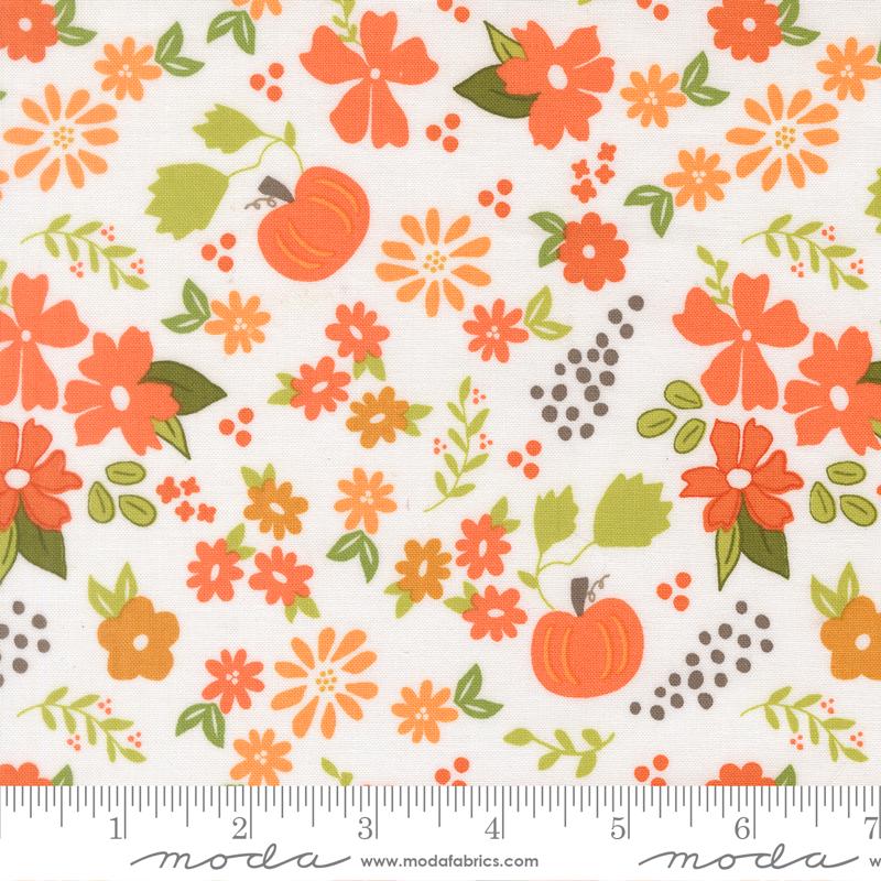 Birch and Willow 34 Piece Fat Eighths Bundle, Moda 37720F8, Precut Autumn Fall Floral Quilt Fabric Fat Eights, Sherri and Chelsi