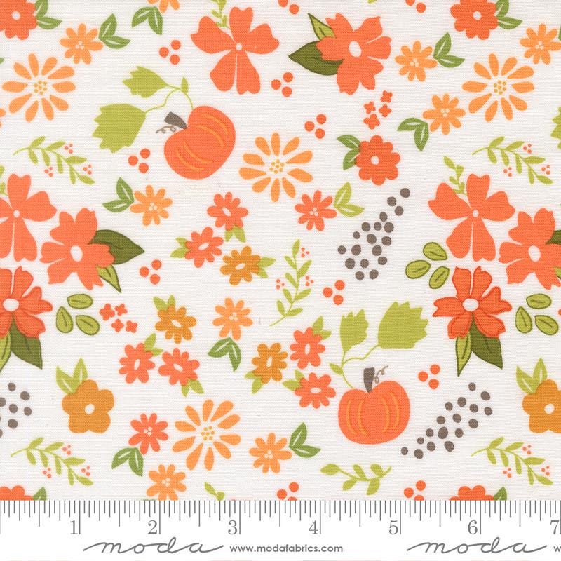Birch and Willow 5" Charm Pack, Moda 37720PP, 5" Precut Autumn Fall Floral Quilt Fabric Squares, Sherri and Chelsi