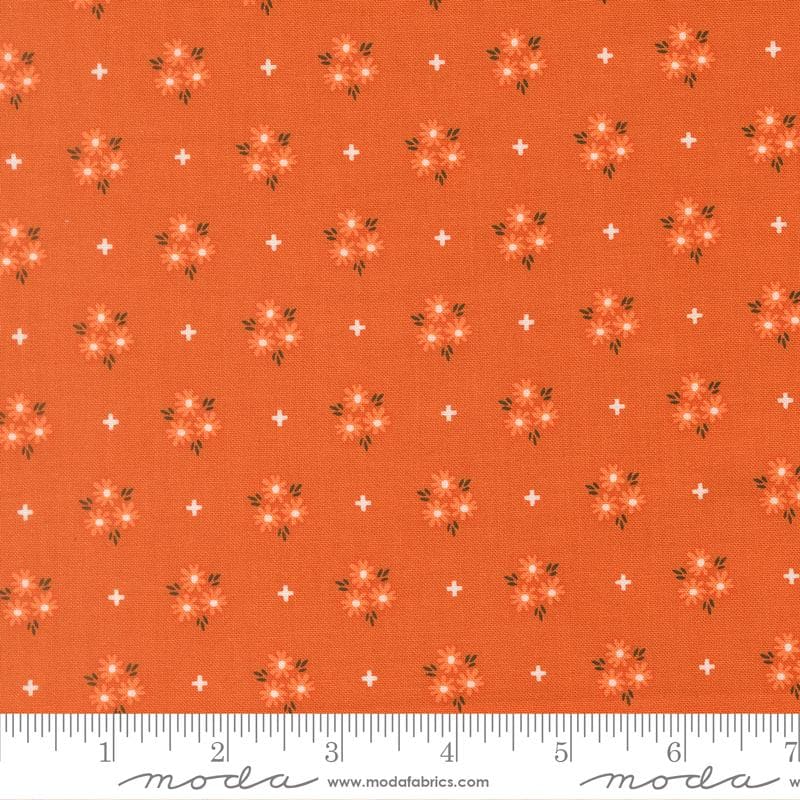 Birch and Willow 34 Piece Fat Eighths Bundle, Moda 37720F8, Precut Autumn Fall Floral Quilt Fabric Fat Eights, Sherri and Chelsi