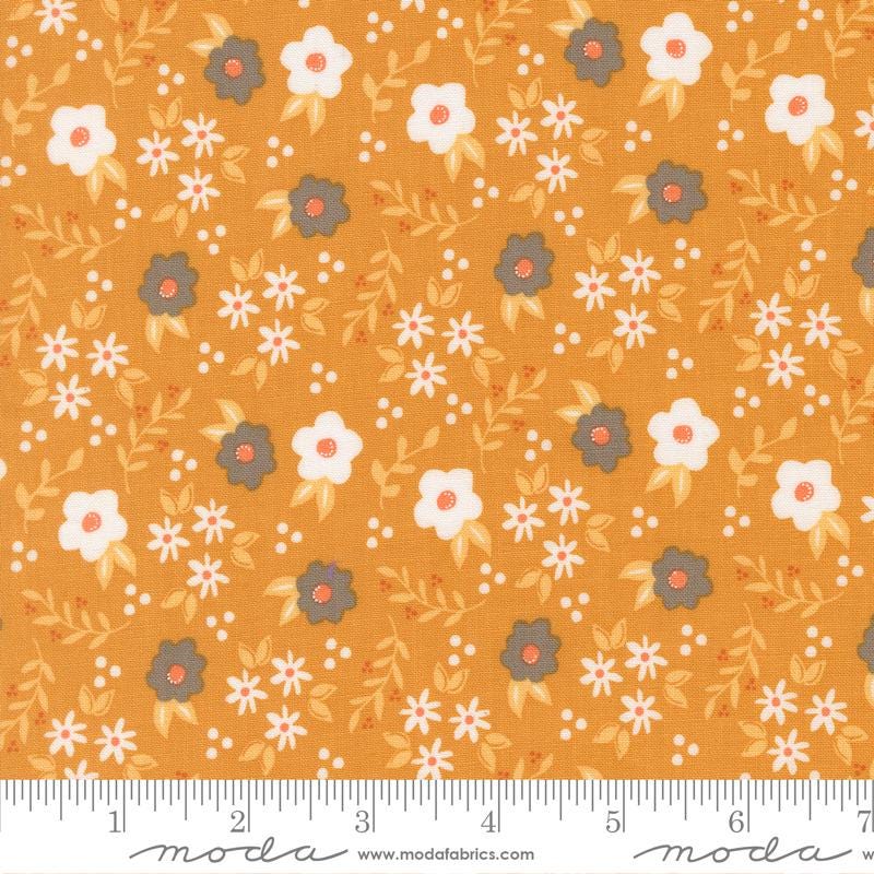 Birch and Willow 34 Piece Fat Eighths Bundle, Moda 37720F8, Precut Autumn Fall Floral Quilt Fabric Fat Eights, Sherri and Chelsi