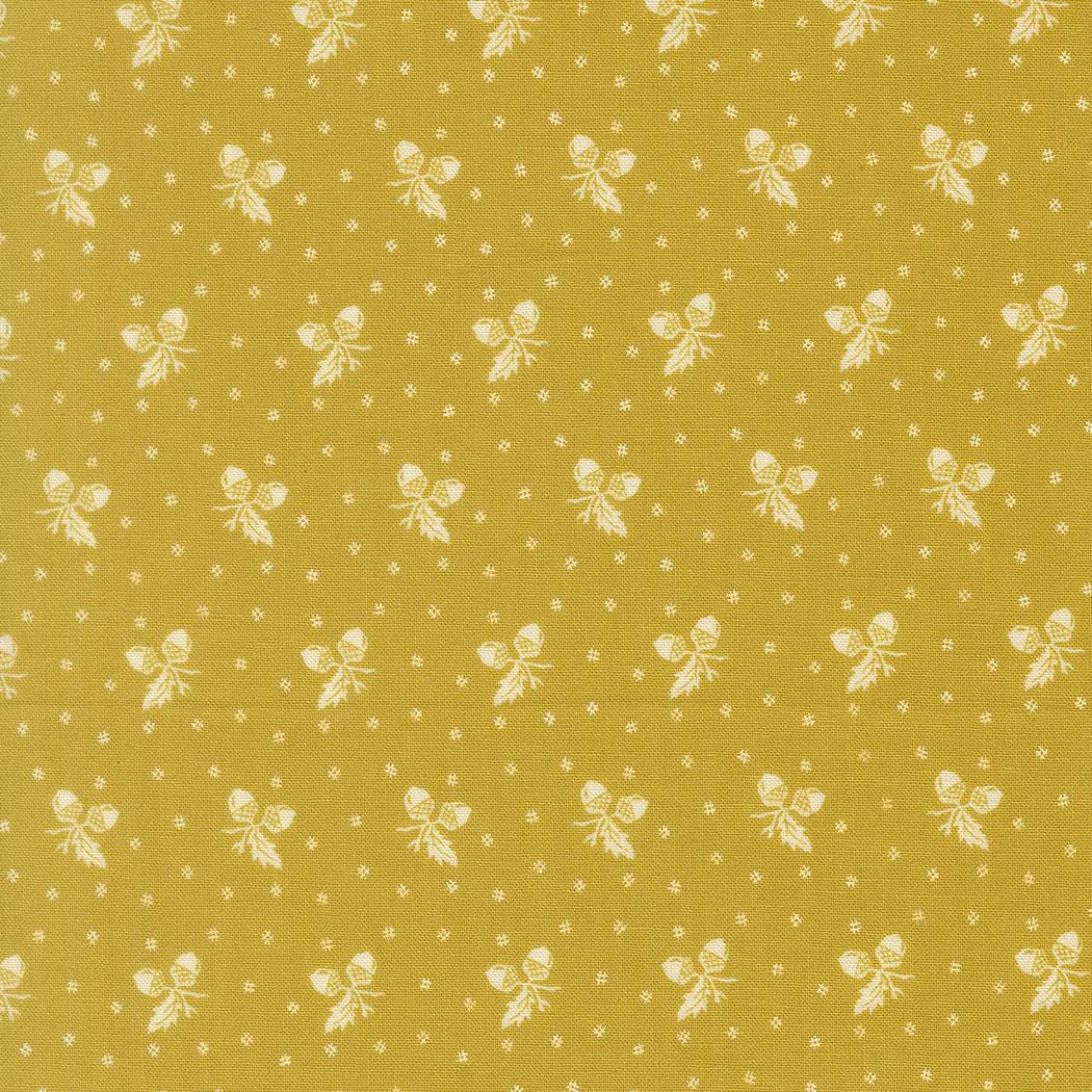 Butternut and Sage 5" Charm Pack, Moda 35440PP, 5" Precut Autumn Fall Floral Quilting Fabric Squares, Fig Tree and Co