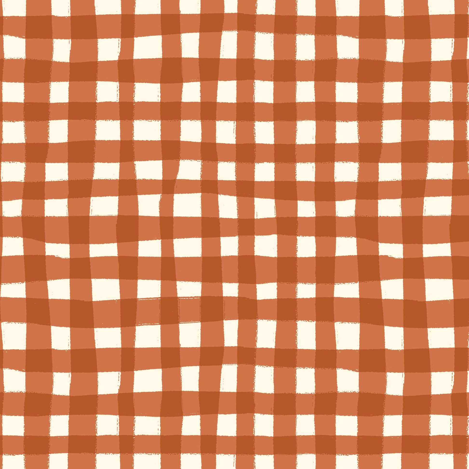 Picnic 5" Fabric Squares, Cloud9 Fabrics 600565, 5" Precut Navy Blue Teal Rust Gold Floral Gingham Quilt Fabric Squares
