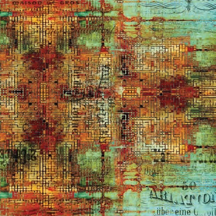 Abandoned 10 Fat Quarter Bundle, Free Spirit FB4FQTH-ABANDONED, Modern Urban Edgy Fat Quarters, Tim Holtz Eclectic Elements