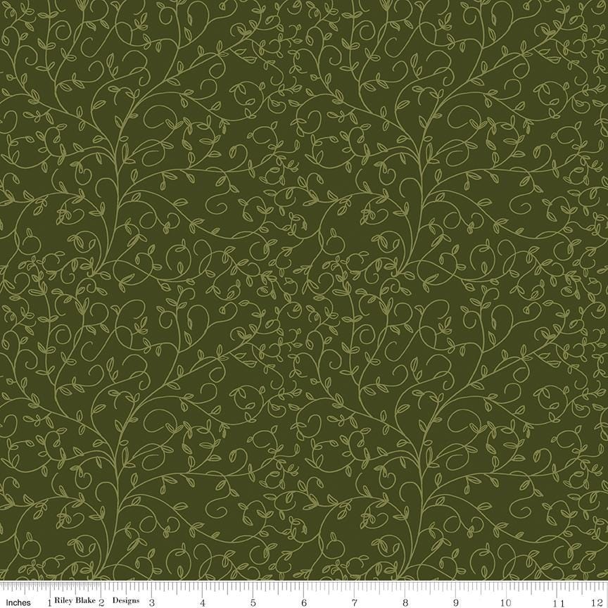Tangled Garden 2.5" Rolie Polie, Riley Blake RP-18020-20, Precut 2.5" Floral Fabric Strips in Pink Red Green Black, Diane Labombarbe