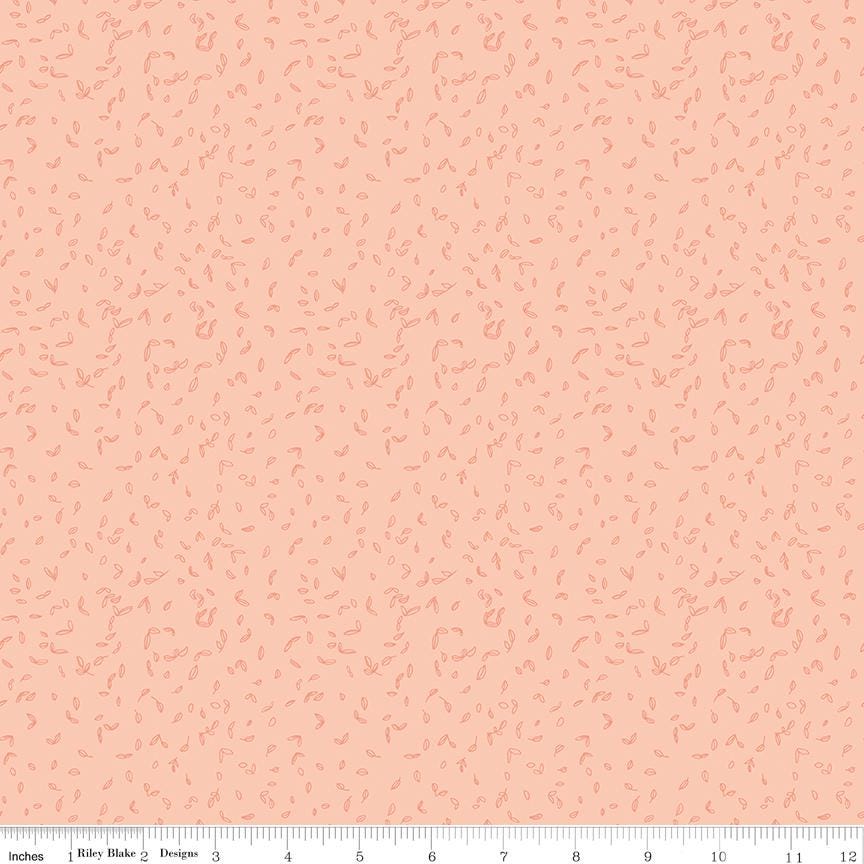 Tangled Garden 2.5" Rolie Polie, Riley Blake RP-18020-20, Precut 2.5" Floral Fabric Strips in Pink Red Green Black, Diane Labombarbe