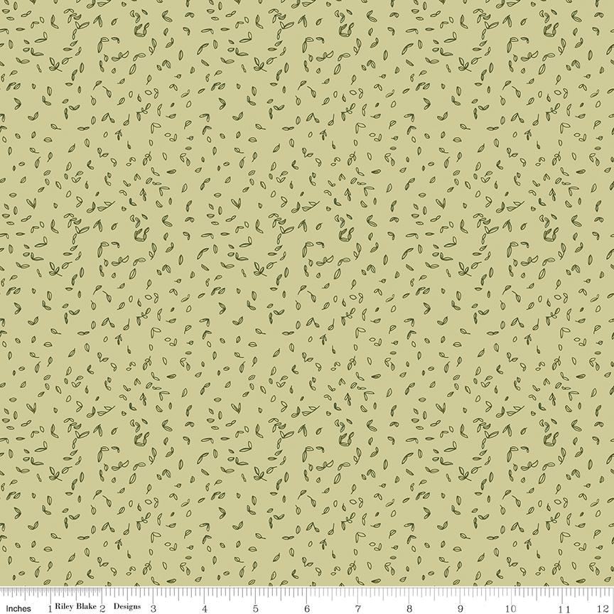 Tangled Garden 21 Fat Quarter Bundle, Riley Blake FQ-18020-21, Precut 18 x 22 Floral Fabric in Pink Red Green Black, Diane Labombarbe