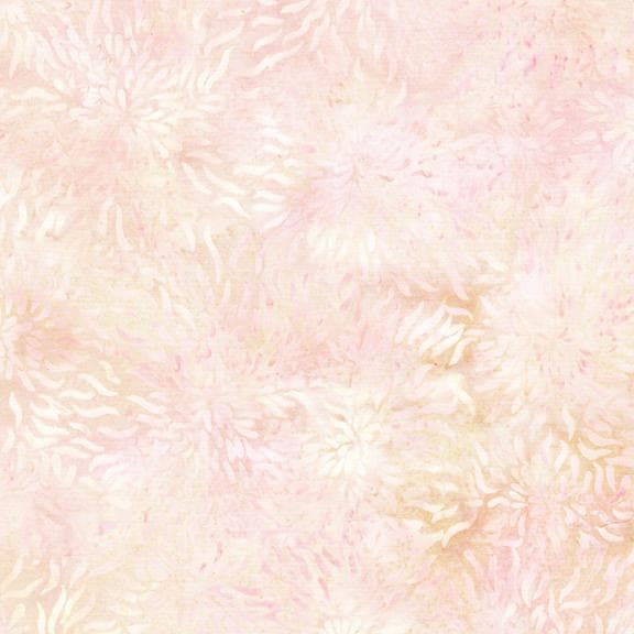 Everlasting Stamp, Island Batik, 5" Precut Pink Green Floral Batik Charm Pack Fabric Squares