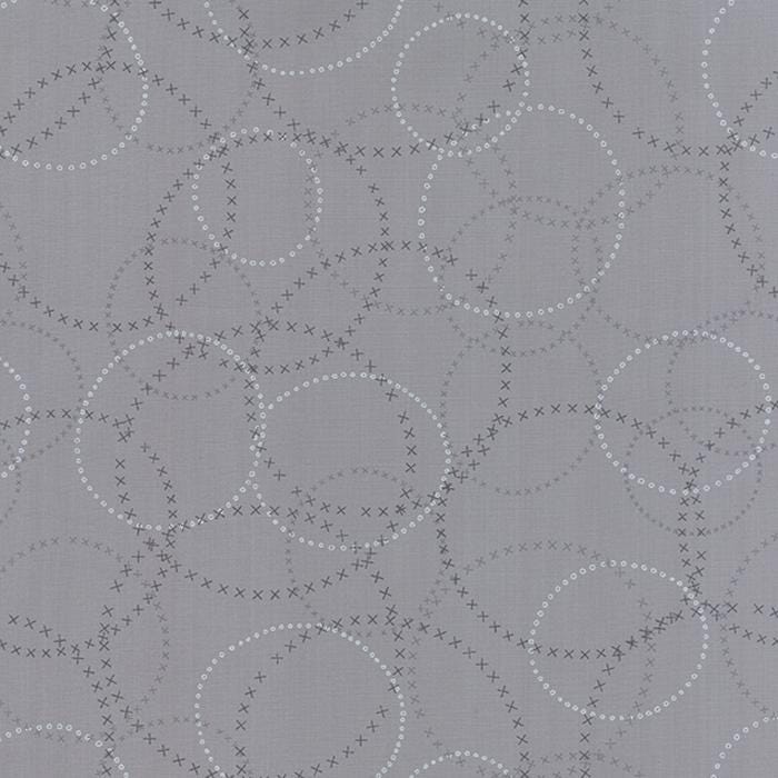 RARE Modern Background Ink Charm Pack OOP, Moda 1581PP, 5" Precut Gray Black Neutral Quilt Background Text Fabric Squares, Zen Chic