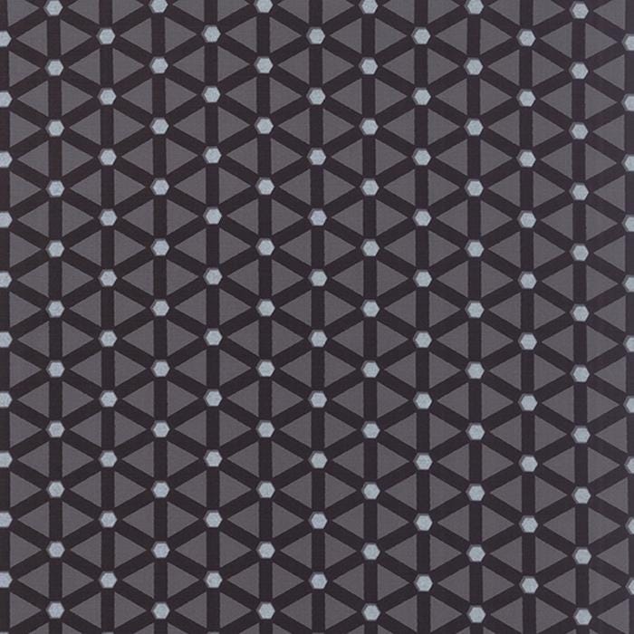 RARE Modern Background Ink Charm Pack OOP, Moda 1581PP, 5" Precut Gray Black Neutral Quilt Background Text Fabric Squares, Zen Chic
