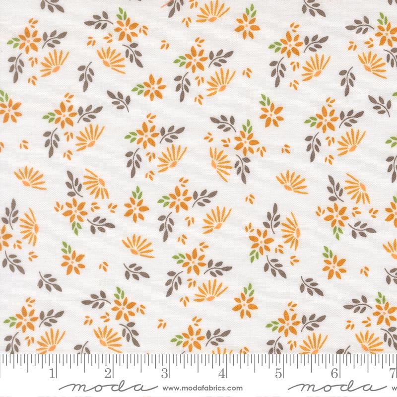 Birch and Willow 5" Charm Pack, Moda 37720PP, 5" Precut Autumn Fall Floral Quilt Fabric Squares, Sherri and Chelsi
