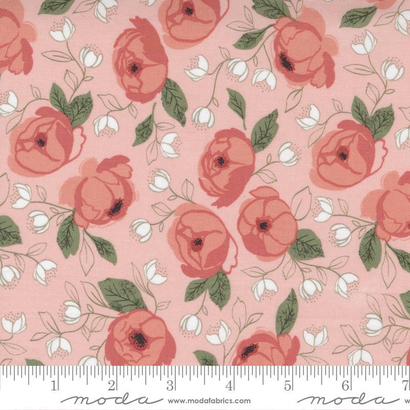 Country Rose 5" Charm Pack OOP, Moda 5170PP, 5" Precut Roses Floral Charm Pack Fabric Squares, Lella Boutique