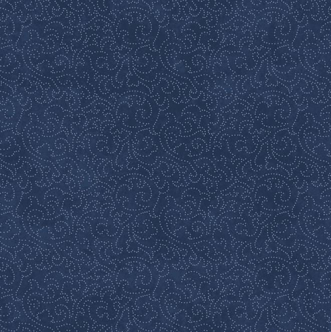 Patchwork Blue 5" Charm Pack, Maywood Studio CP-MASPABL, 5" Precut Ecru Tan Blue Floral Geometric Charm Pack Fabric Squares
