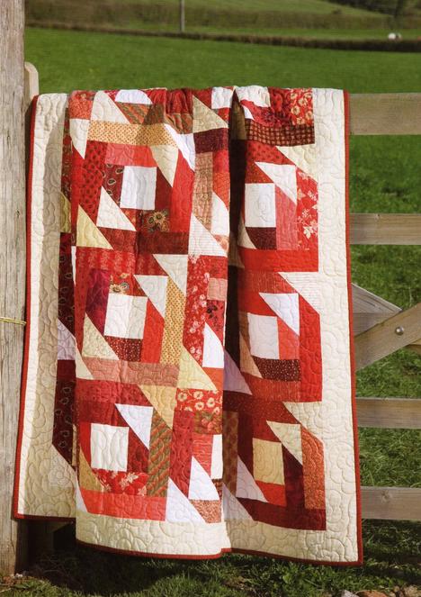 Jelly Roll Quilts Pattern Book, Pam and Nicky Lintott Z2175, 17 Strip Roll Project Designs, Patterns for Precuts