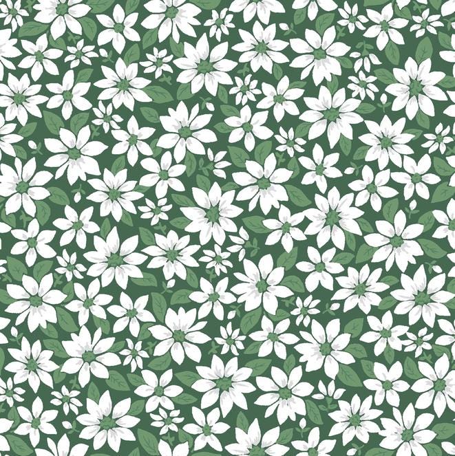 Merry Mix 5" Charm Pack, Maywood Studio CP-MASMEMI, 5" Precut Low Volume Metallic Christmas Xmas Charm Pack Fabric Squares