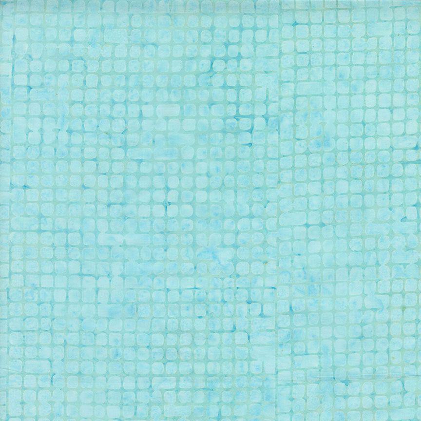 Tonga Cabo Batik 5" Squares, Timeless Treasures Treat-Mini42 Cabo, 5" Precut Turquoise Blue Brown Beige Coastal Batik Charm Pack Squares