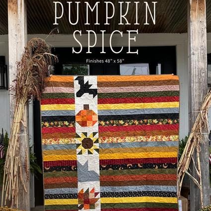 Pumpkin Spice Quilt Pattern, My Beste Quilt Co MBQC111