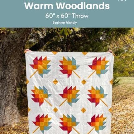 Warm Woodlands Quilt Pattern, Crafty Moose Quilts CMQ18
