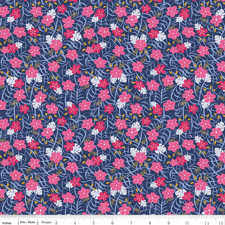 RARE Let's Be Mermaids 5" Stack OOP, Riley Blake 5-7610-42, 5" Precut Baby Girl Mermaid Charm Pack Fabric Squares