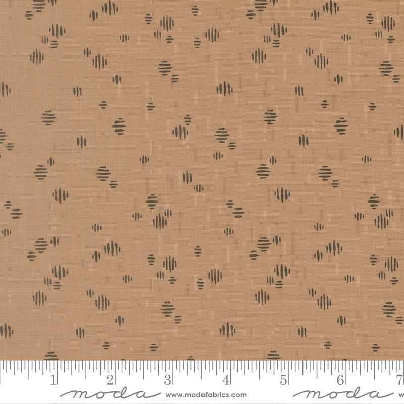 Wellspring 2.5" Jelly Roll, Moda 45670JR, Precut 2.5" Blue Brown Rust Charcoal Cream Floral Fabric Strips, Fancy That Design House