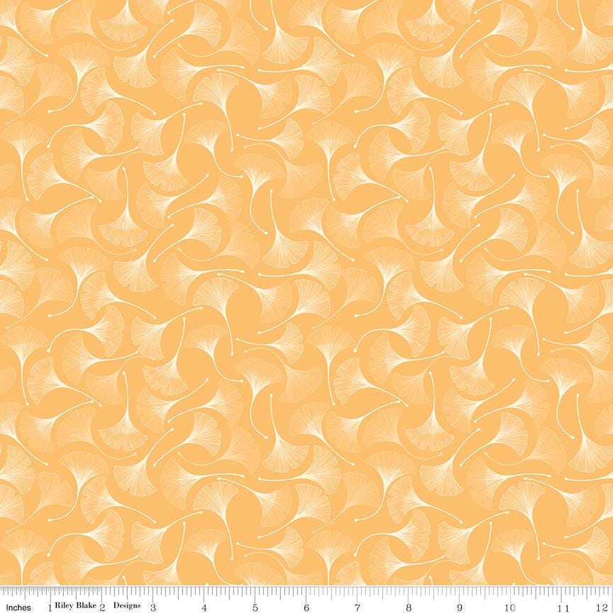 Secret Garden 5" Stacker, Riley Blake 5-18040-42, 5" Precut Teal Yellow Peach Black Floral Mushrooms Moths Fabric Squares, Amanda Castor