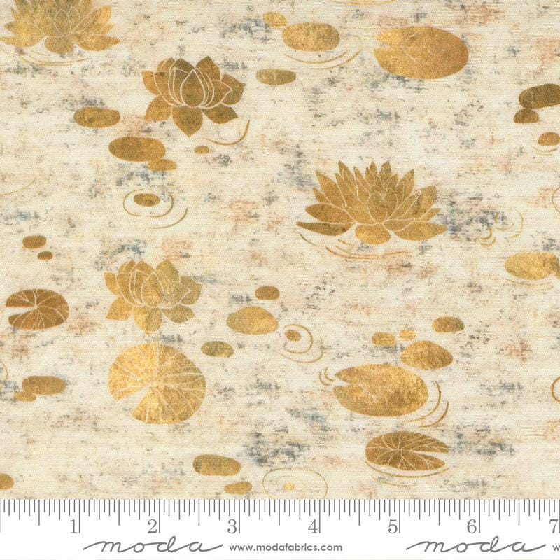 Tranquil Patina 5" Charm Pack, Moda 48110PP, 5" Precut Beige Blue Green Red Japanese Nature Inspired Fabric Squares, Debbie Maddy