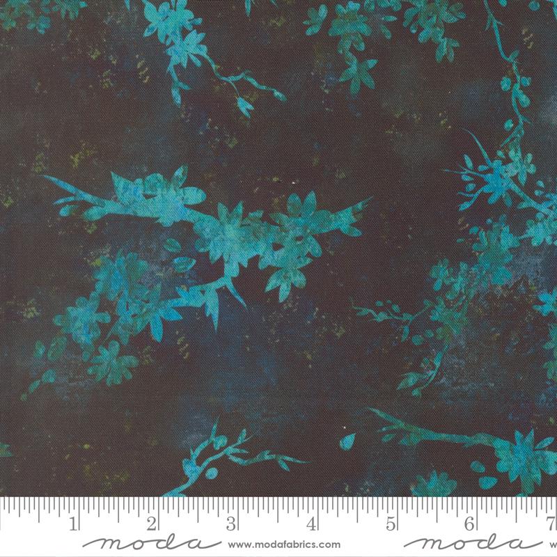 Tranquil Patina 5" Charm Pack, Moda 48110PP, 5" Precut Beige Blue Green Red Japanese Nature Inspired Fabric Squares, Debbie Maddy