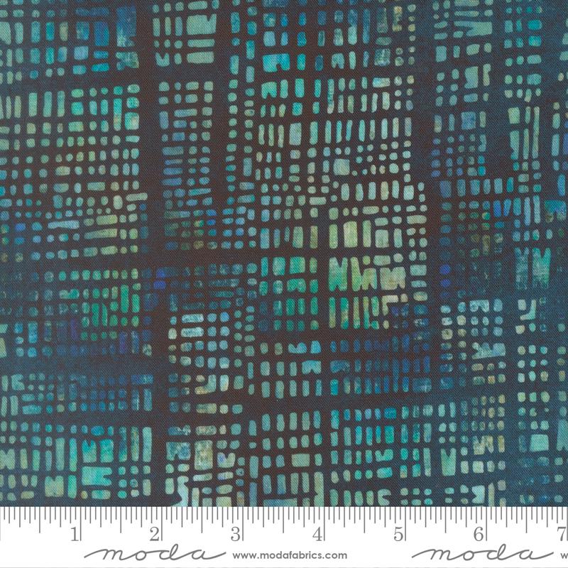 Tranquil Patina 2.5" Jelly Roll, Moda 48110JR, 2.5" Precut Modern Japanese Nature Inspired Fabric Strips, Debbie Maddy