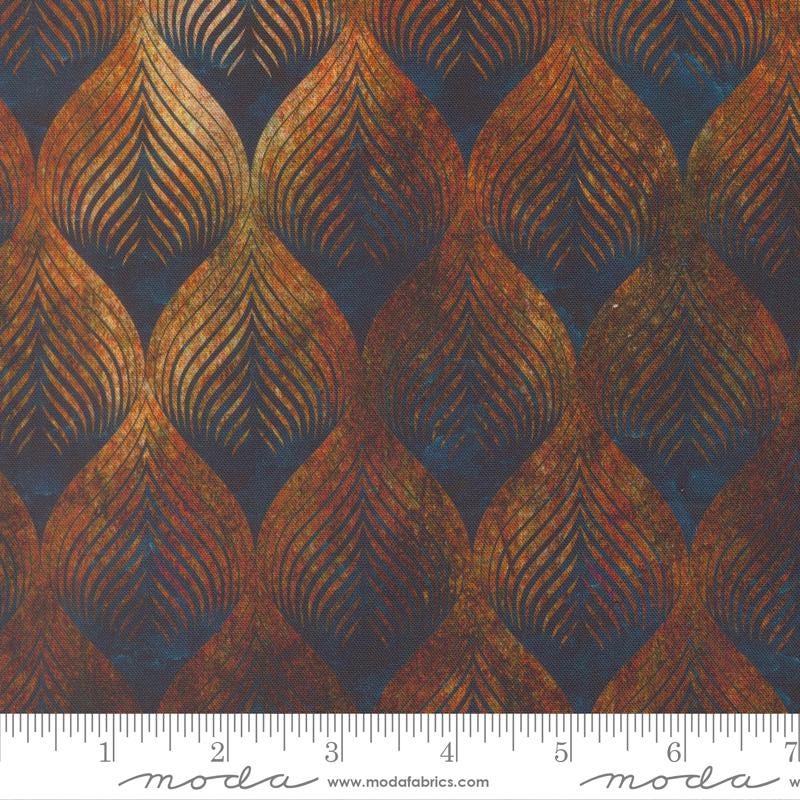 Tranquil Patina 2.5" Jelly Roll, Moda 48110JR, 2.5" Precut Modern Japanese Nature Inspired Fabric Strips, Debbie Maddy