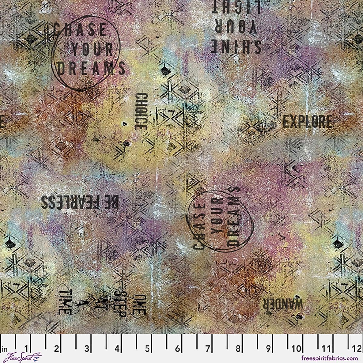 One Layer Away 18 Fat Quarter Bundle, Free Spirit FB4FQSE-ONELAYER, Modern Urban Edgy Fat Quarters, Seth Apter