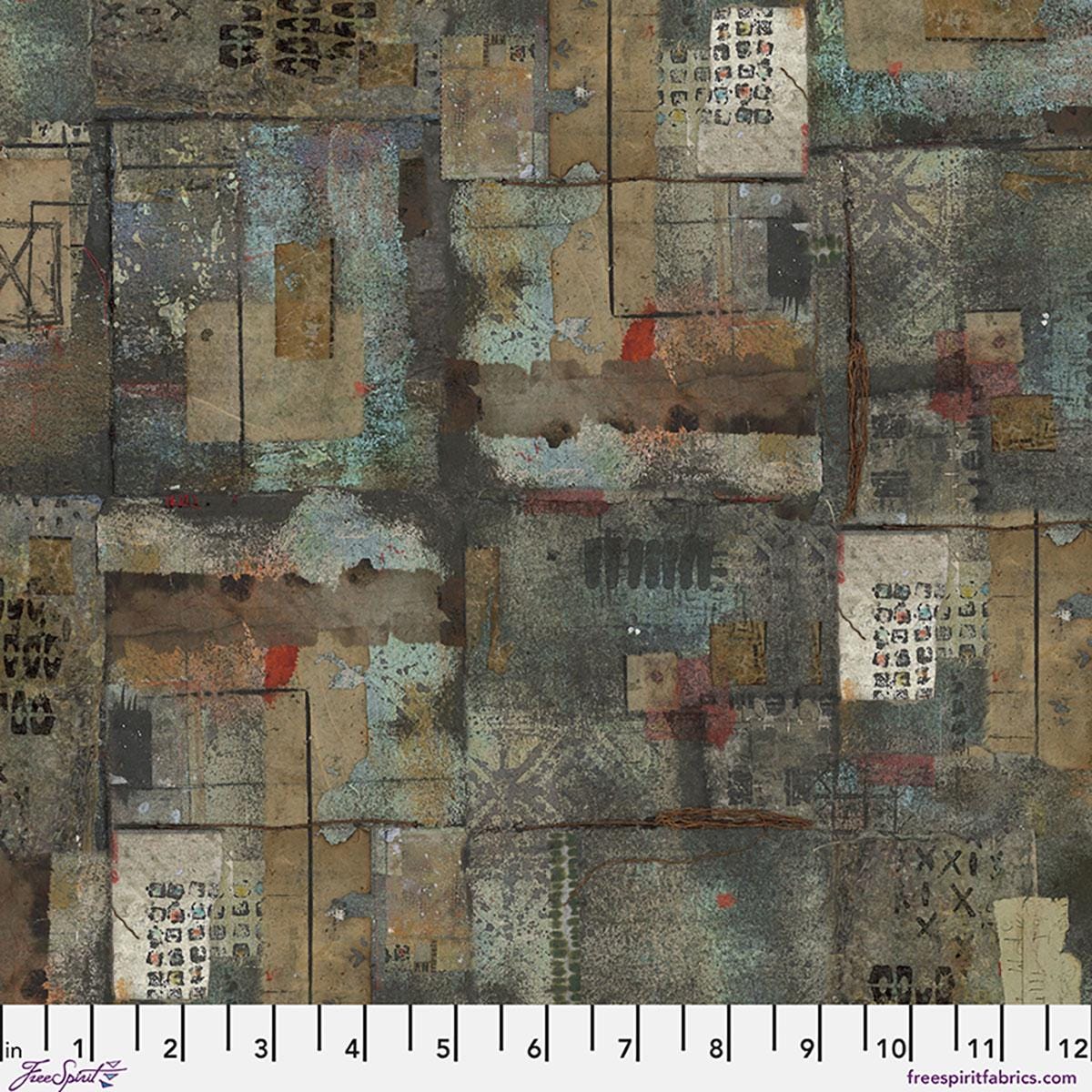 One Layer Away 18 Fat Quarter Bundle, Free Spirit FB4FQSE-ONELAYER, Modern Urban Edgy Fat Quarters, Seth Apter