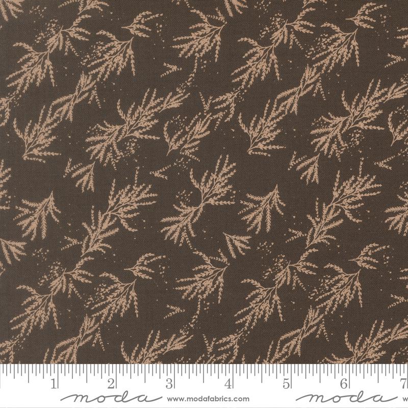 Wellspring 5" Charm Pack, Moda 45670PP, Precut 5" Blue Brown Rust Charcoal Cream Floral Charm Pack Fabric Squares, Fancy That Design House