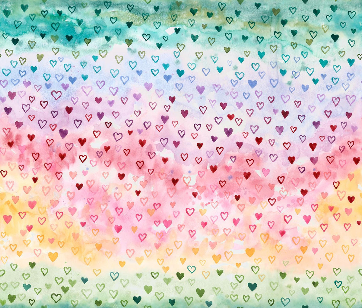 Fleur the Love 5" Charm Pack, Moda 39880PP, Precut 5" Watercolor Purple Teal Pink Floral Fabric Squares, Create Joy Project