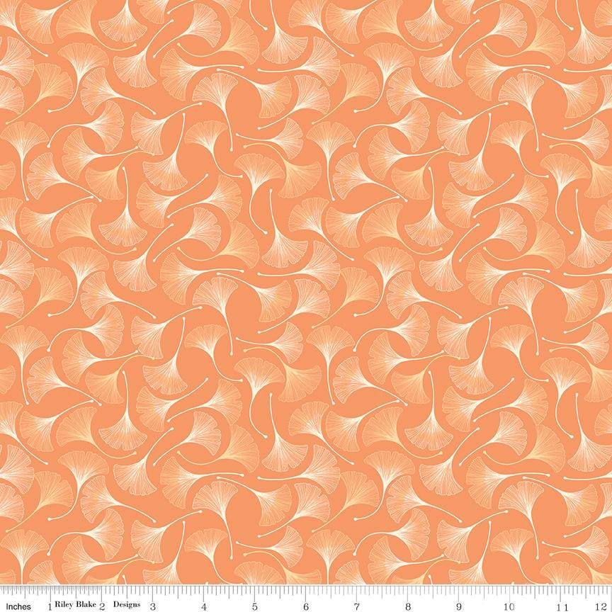 Secret Garden 5" Stacker, Riley Blake 5-18040-42, 5" Precut Teal Yellow Peach Black Floral Mushrooms Moths Fabric Squares, Amanda Castor