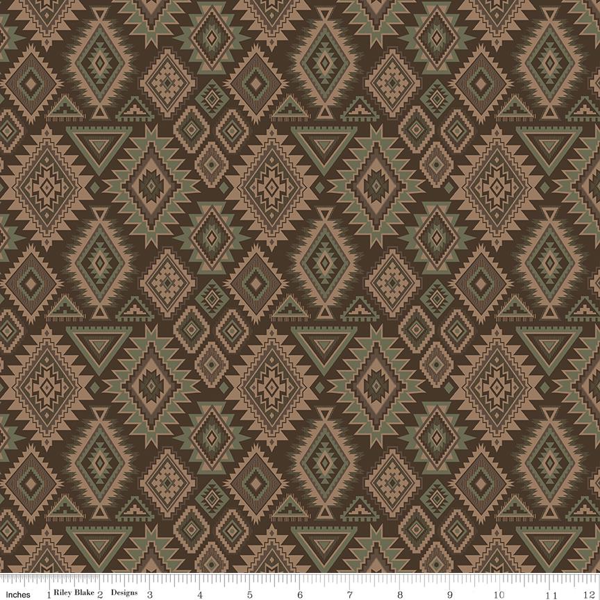 Whispering Pines 5" Stacker, Riley Blake 5-17950-42, Precut 5" Deer Moose Outdoors Nature Masculine Quilt Fabric Squares, RBD